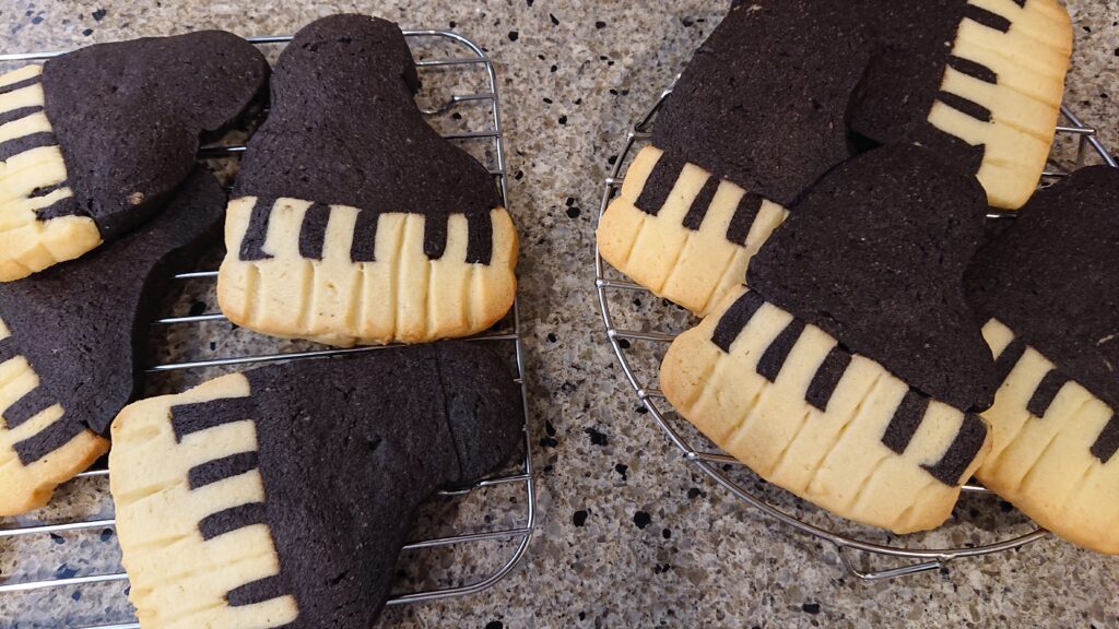 ピアノのクッキー